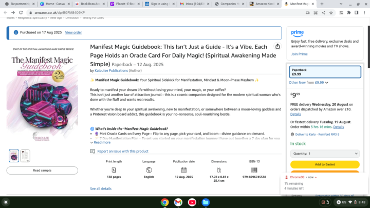 OMG my Manifest Magic book is LIVE!!