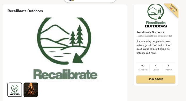 Skool About Page Review — Recalibrate Outdoors