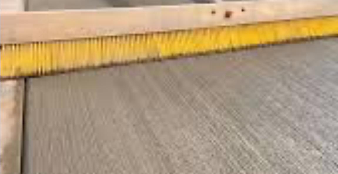 Finishing concrete