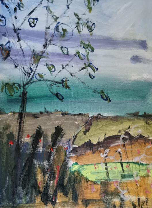 View towards the sea... 