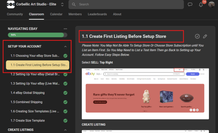 SETTING UP YOUR eBay ACCOUNT JUST GOT EASIER