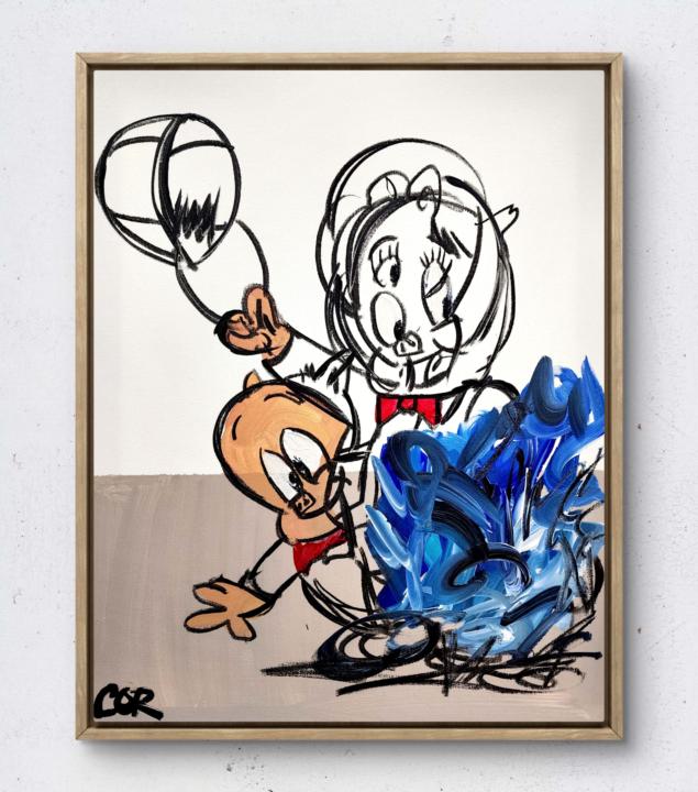 Vintage Americano and Pop Art