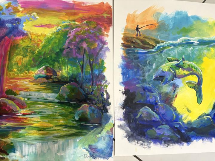 Well everyone is showing out there work with ciblé méthode … here is what I did in like 15 to 20 minute 