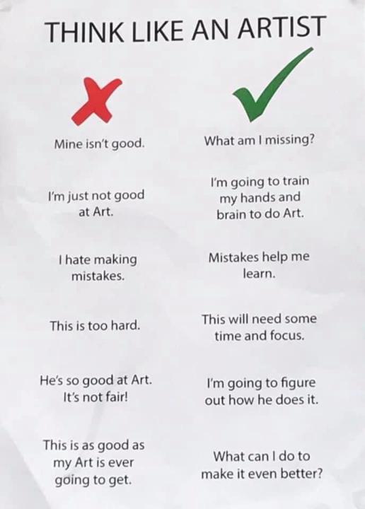 Think like an Artist