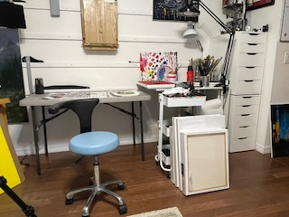 Studio and Supplies are in order