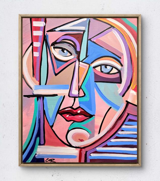 Colorful Cubism Women