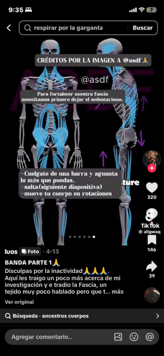 Fascia y tensión biomecanica