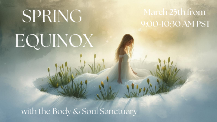 THIS WEEK: Spring Equinox ritual here in the Village!