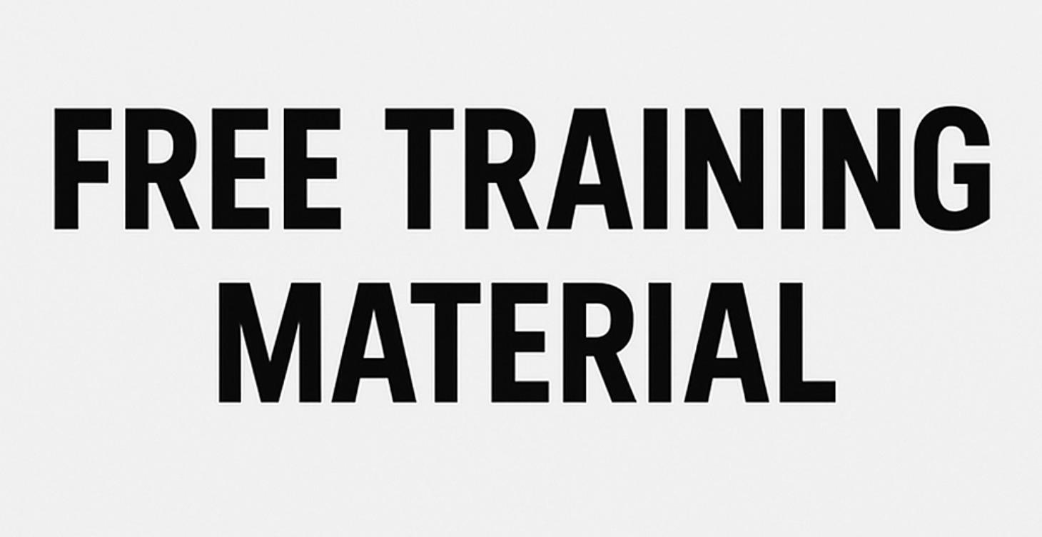 Free Training Material