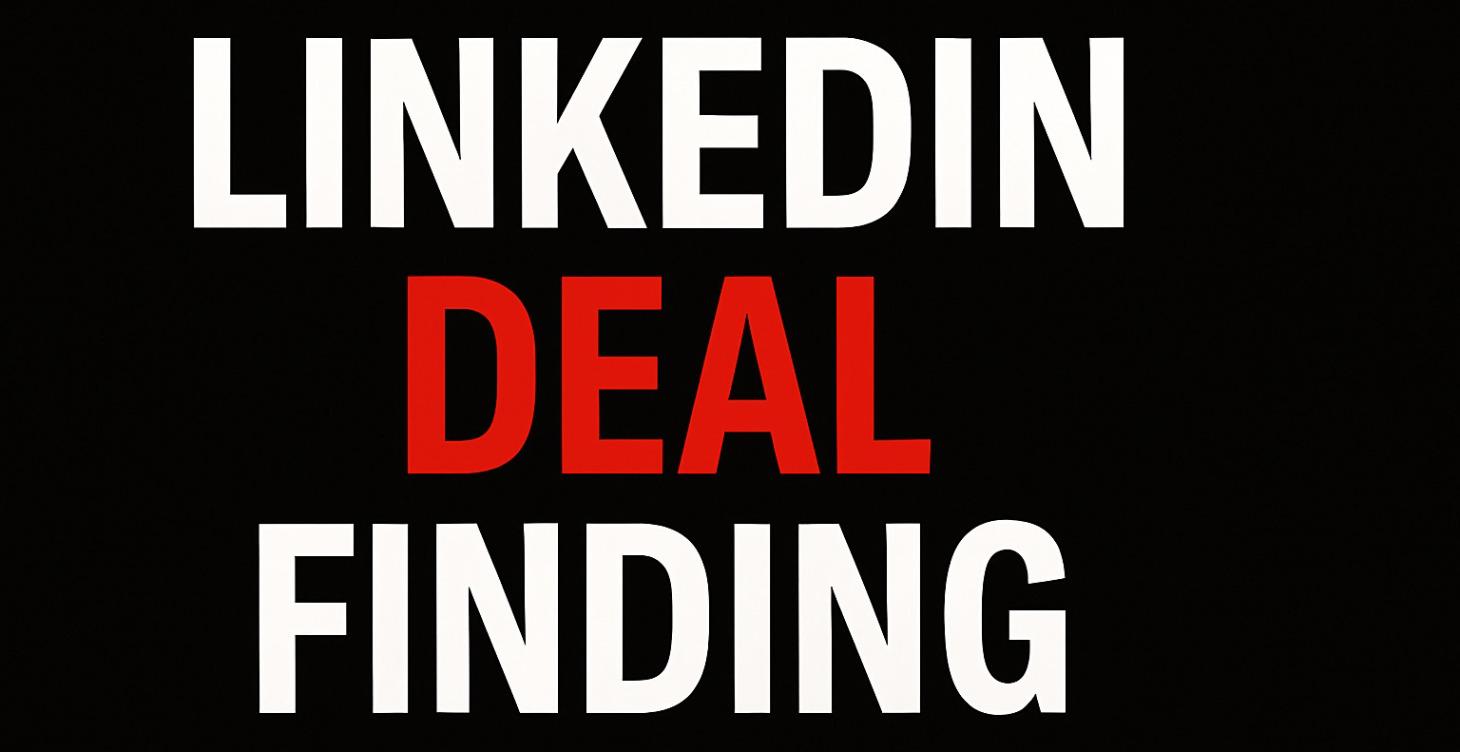 LinkedIn Deal Finding