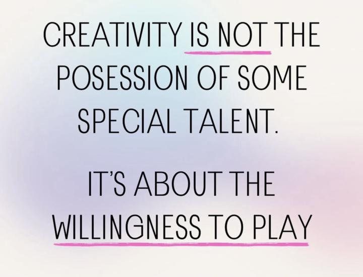 The magic happens when you’re willing to show up, explore, and just play! 