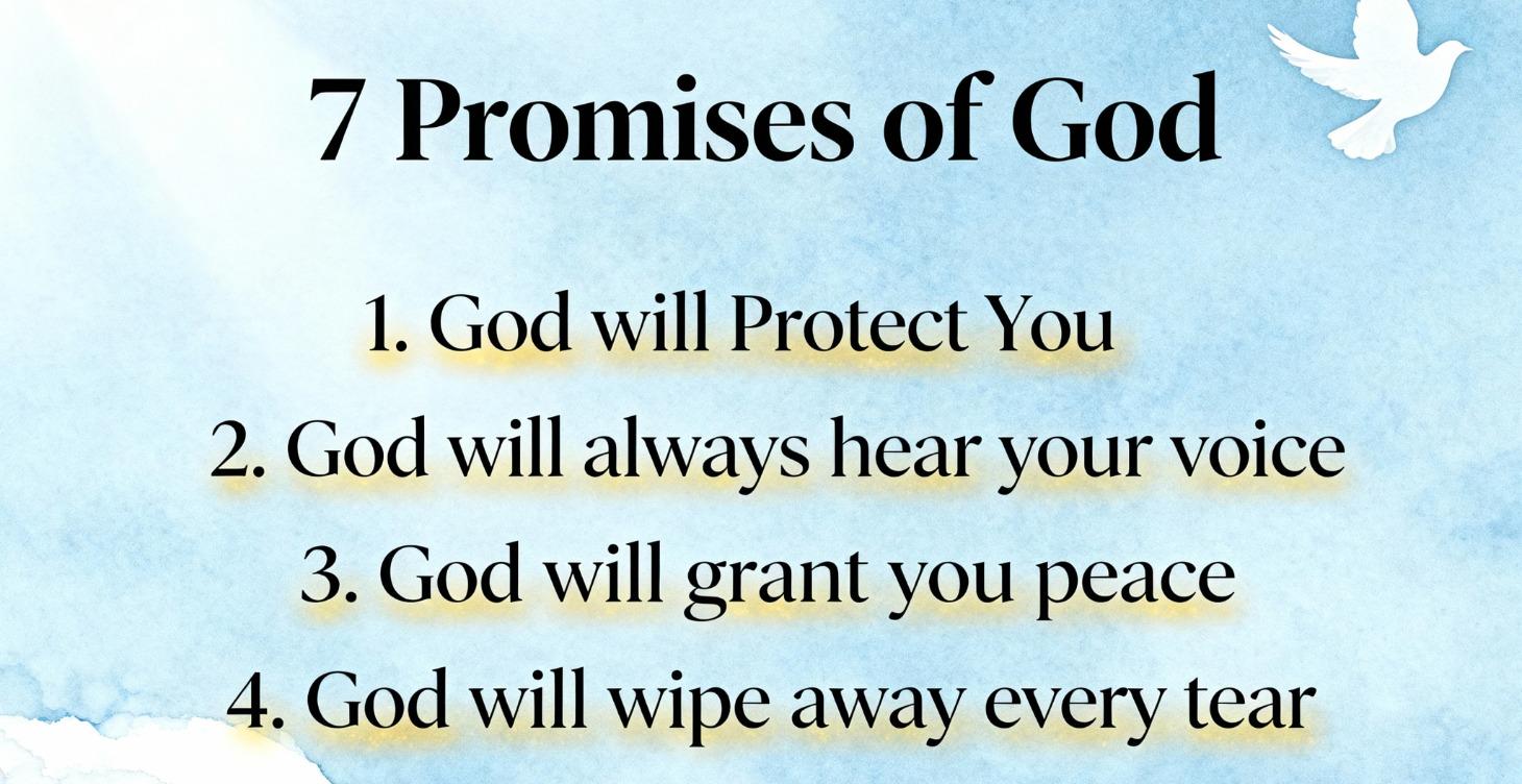 ⭐7 Promises of God