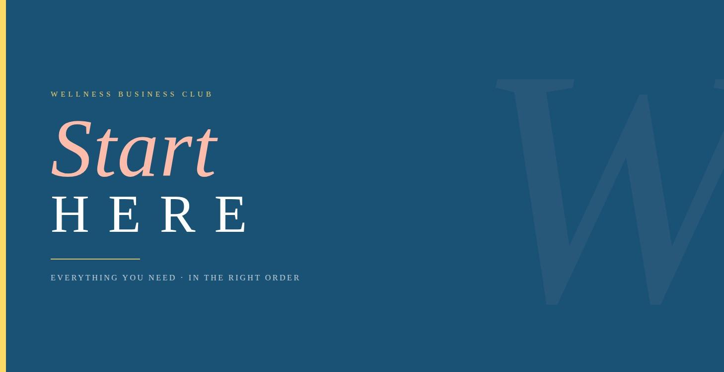 Start Here >>
