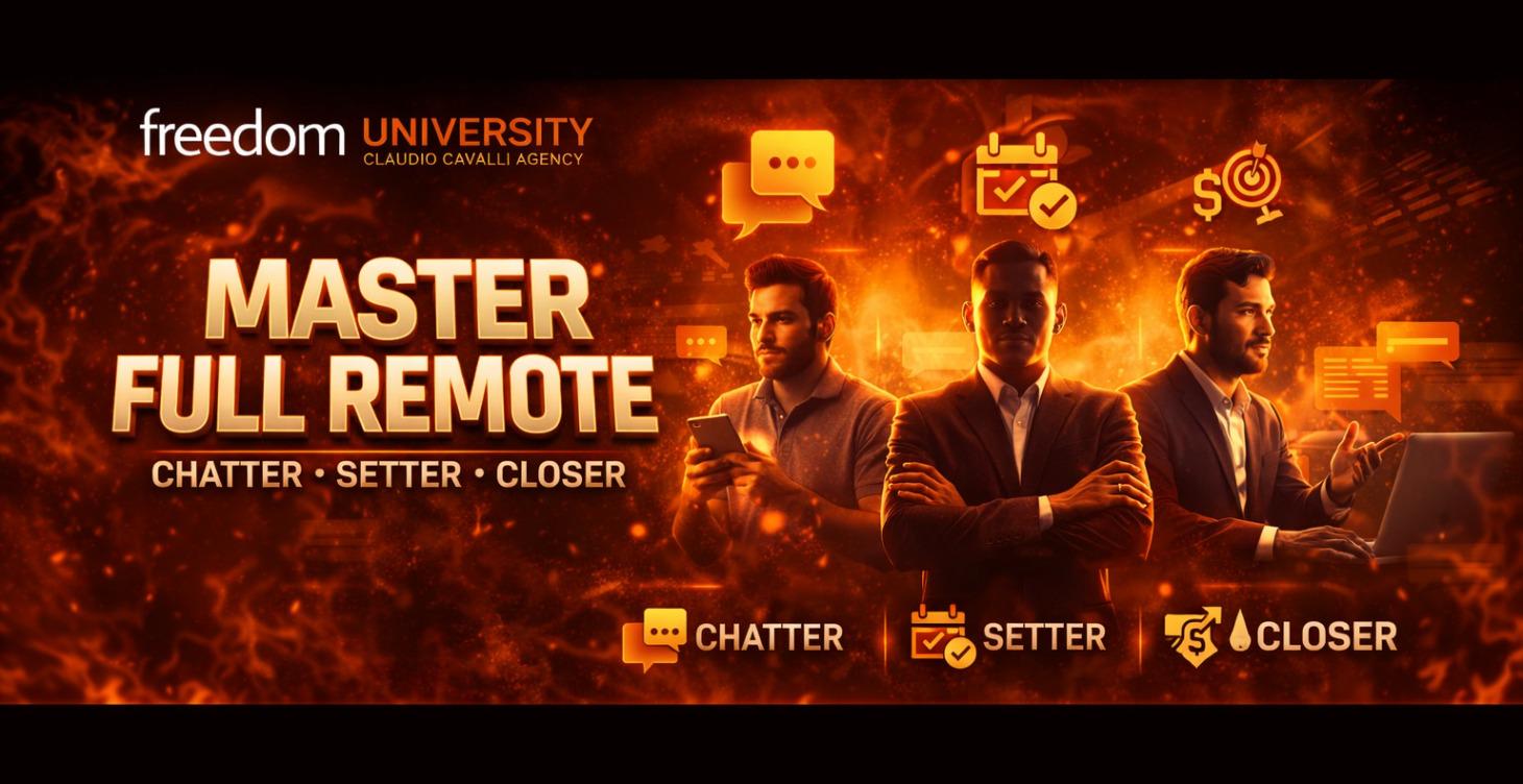Master Full Remote: Chatter · Setter · Closer