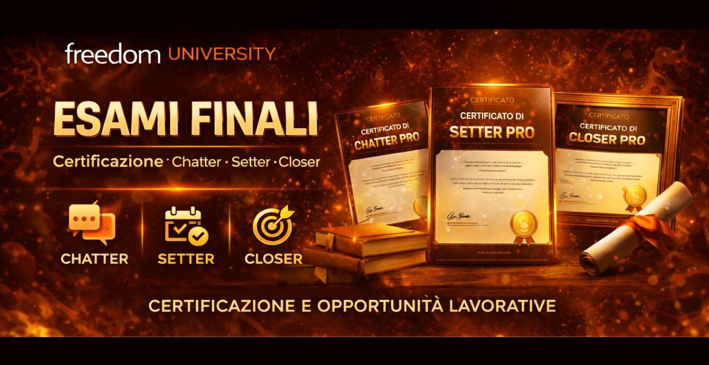 Esami Finali – Freedom University
