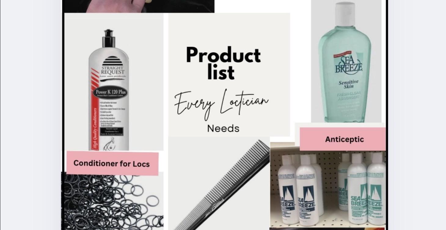 Products List Every Loctician Needs