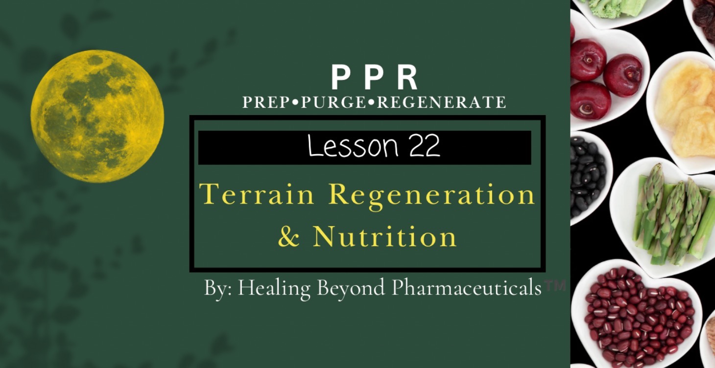 Lesson 22: Terrain Regeneration & Nutrition