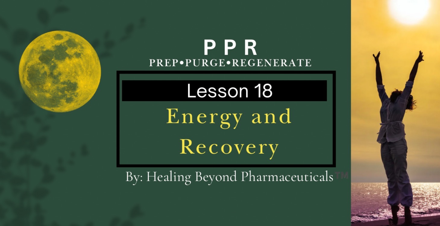 Lesson 18: Energy and Recovery
