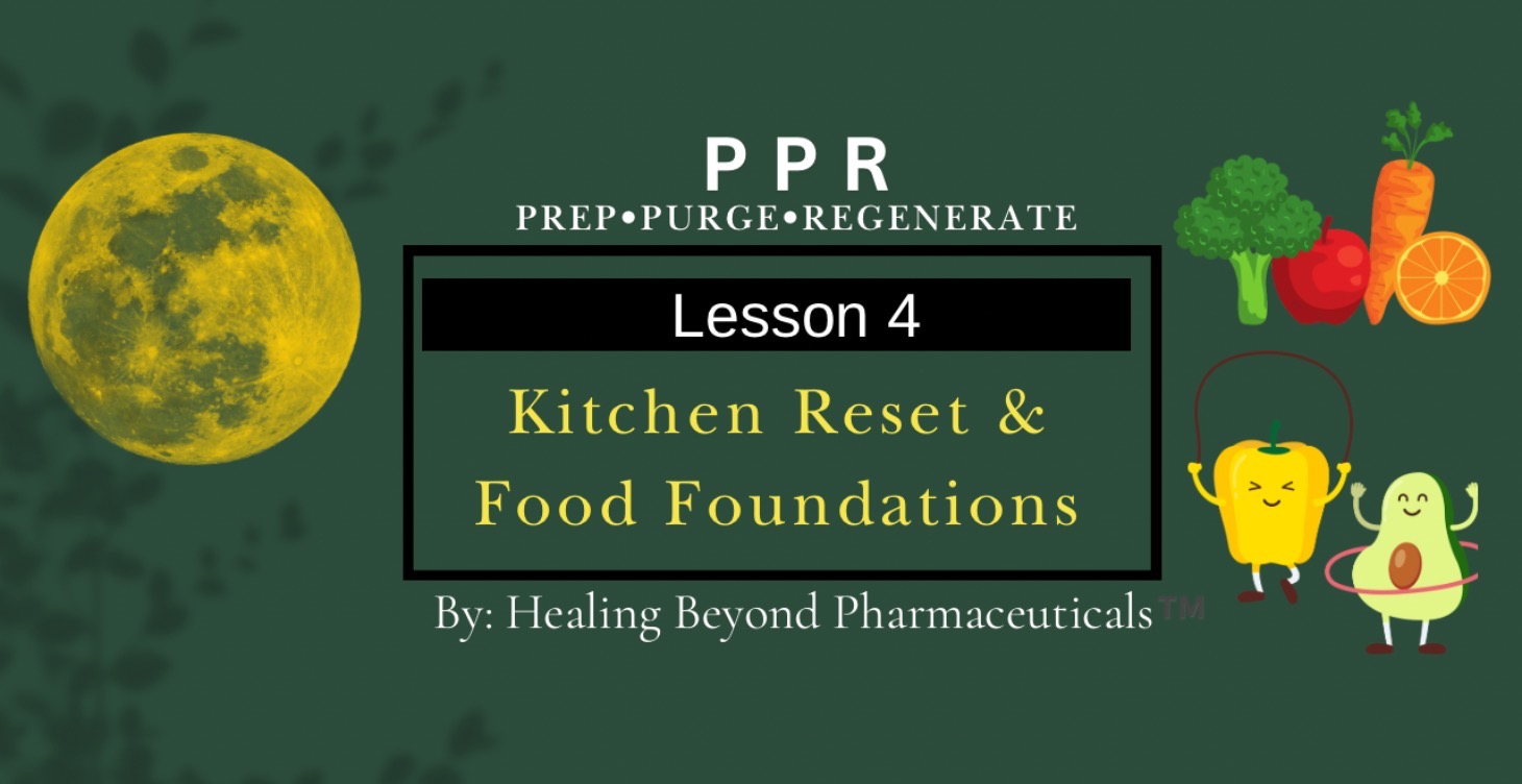 Lesson 4: Kitchen Reset & Food Foundations