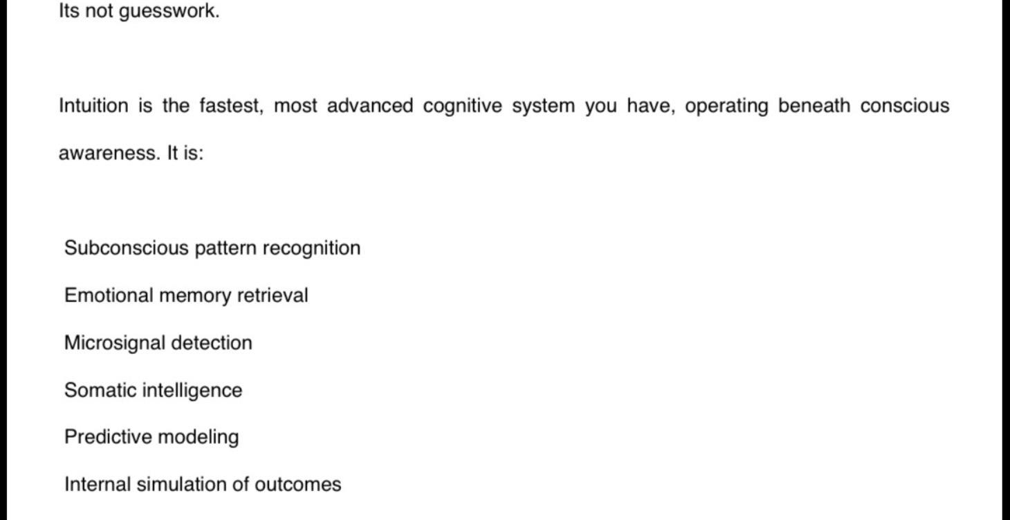 Intuition