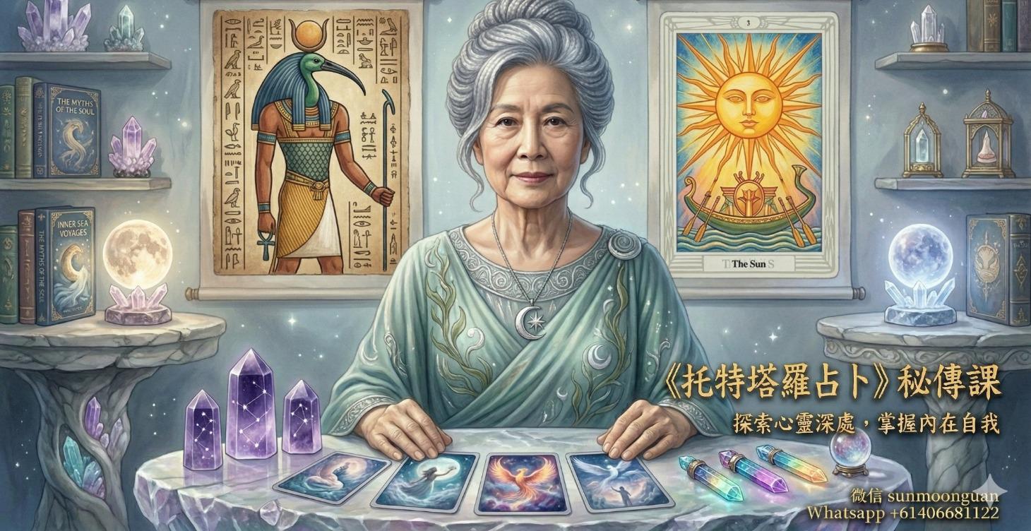 凡人修仙進階班－透過塔羅連結潛意識