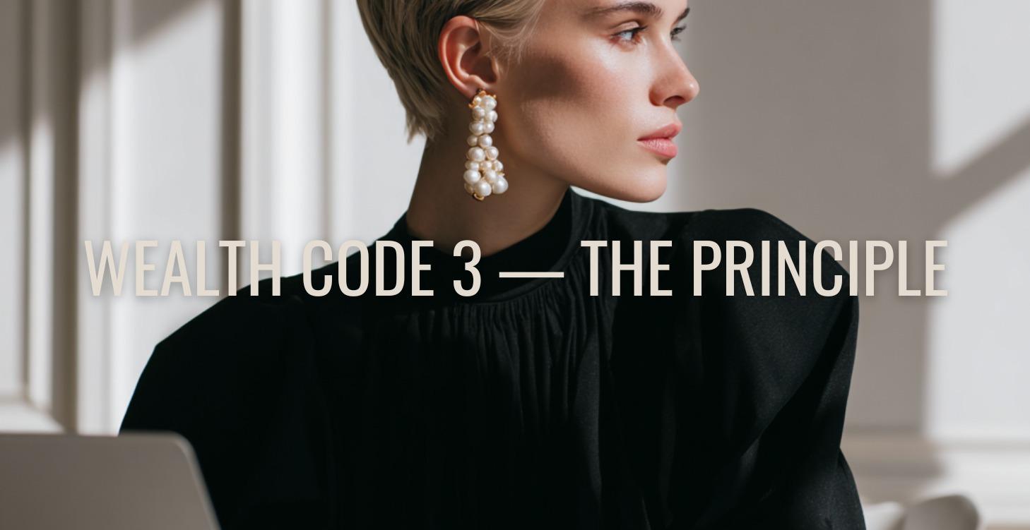 Wealth Code 3 — The Principle
