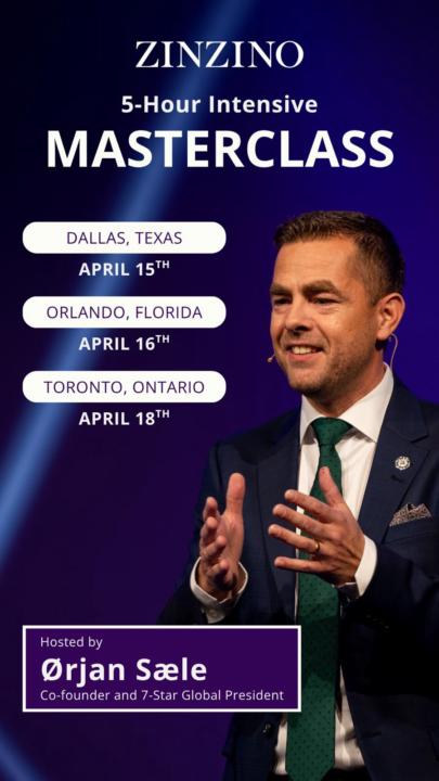 Co-founder Ørjan Saele Master Class in Dallas, Orlando and Toronto