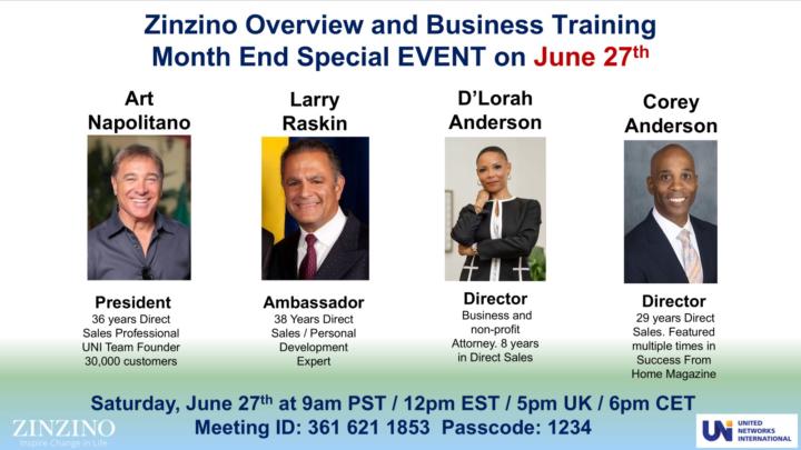 June 27th Business Overview and Partner Training
