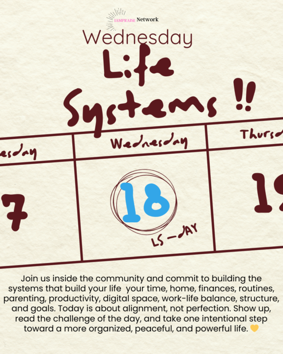 🌿Wednesday Life Systems Hour Challenge 🌿One hour.