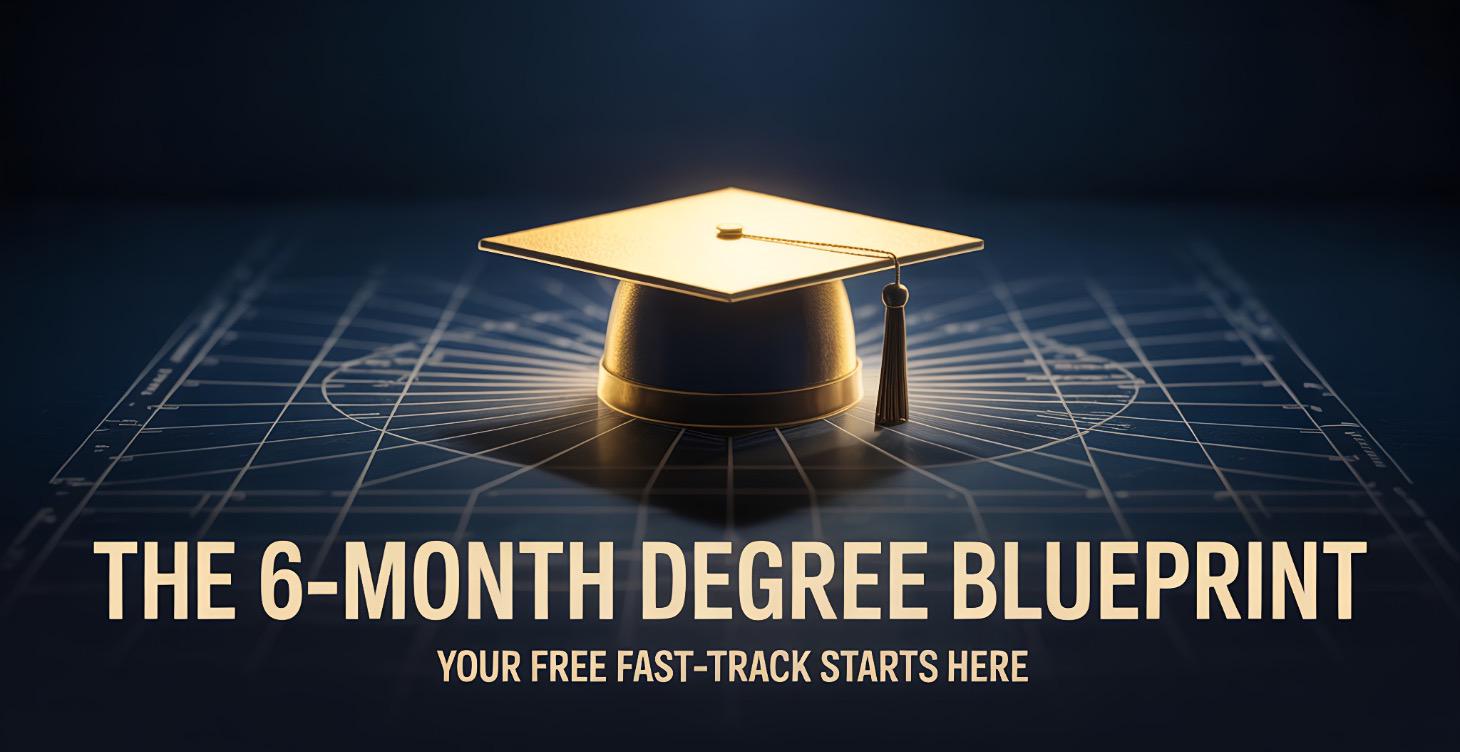 🎓 The 6-Month Degree Blueprint
