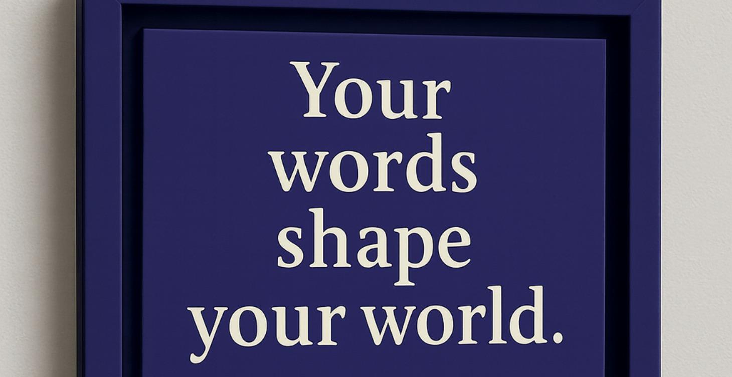 Speak It. See It. Be It