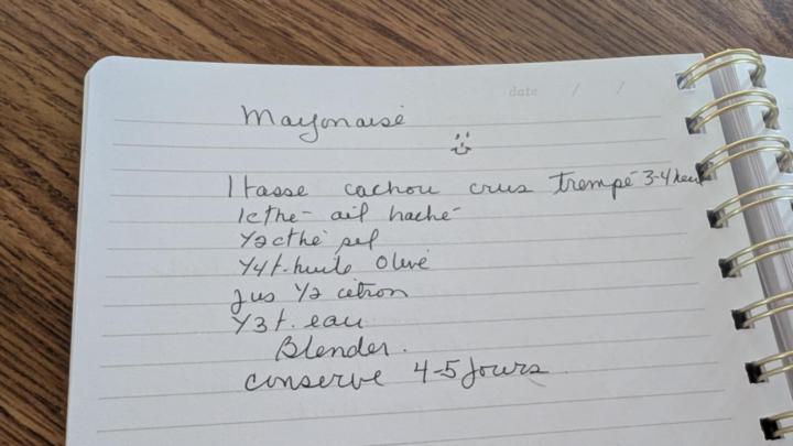 La mayonnaise de Lorraine