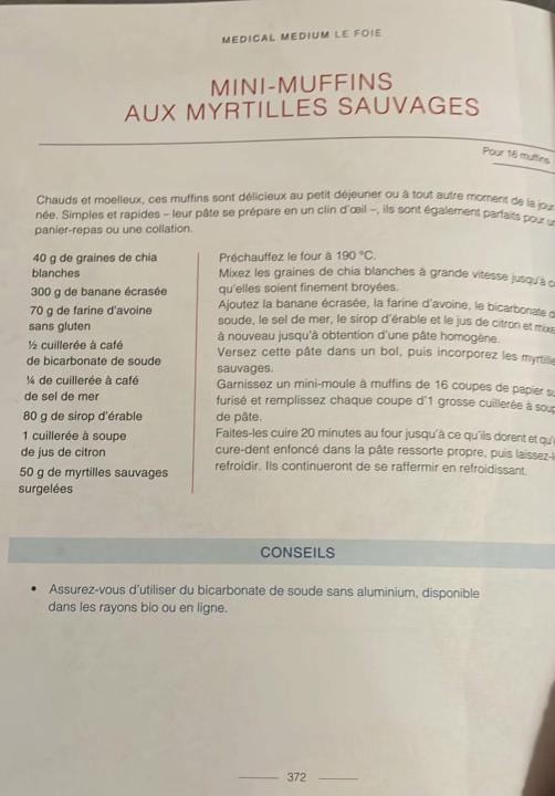 Recette express de mini muffins à la myrtille MM