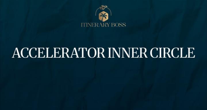 Accelerator Inner Circle