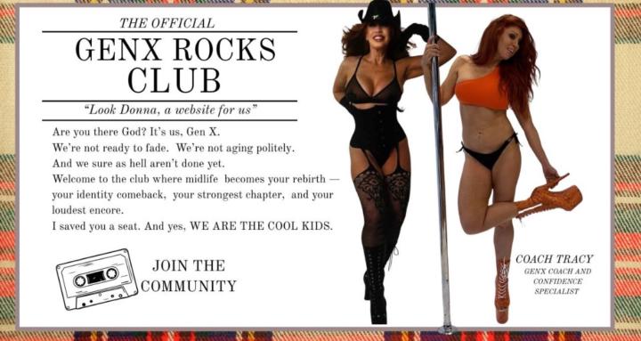 The GenX  Rocks Menopause Club