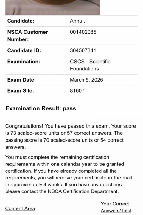 I Want to Share my Results.