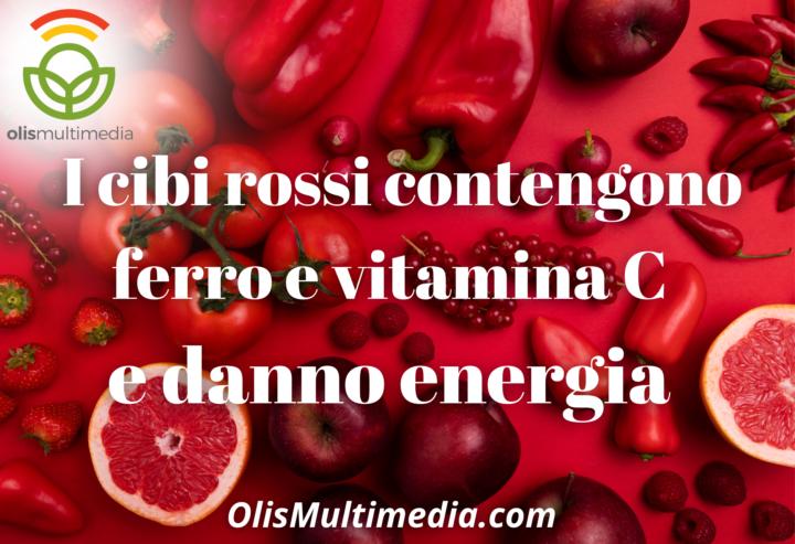🍓 Lo sai che i cibi di colore rosso sono tali in quanto contengono ferro e sono utili a dare energia?