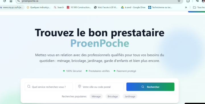 automatisation de ma plateforme de services