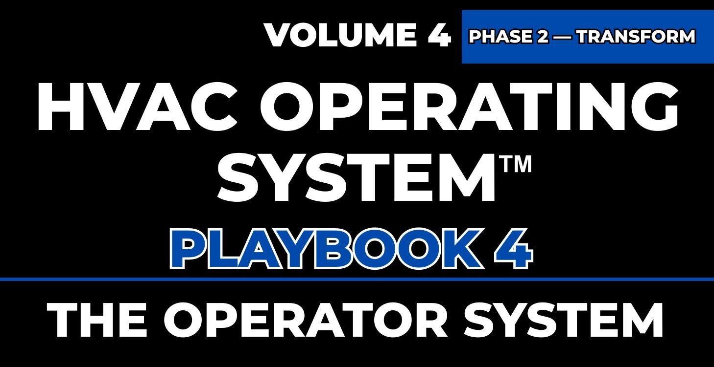 Playbook 4 | THE OPERATOR SYSTEM
