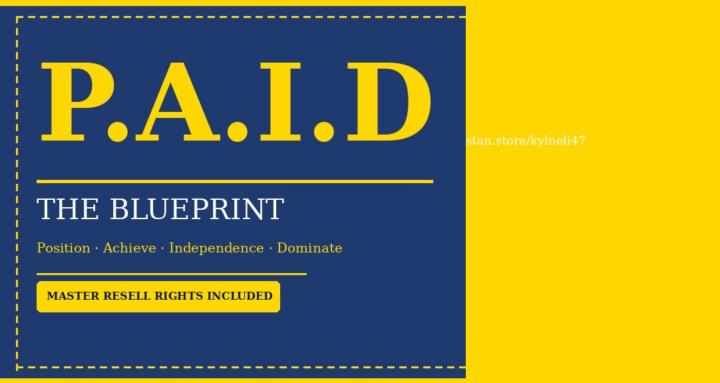 P.A.I.D. Community