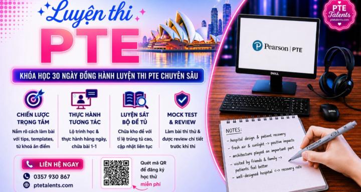 Luyện thi PTE - PTE Talents