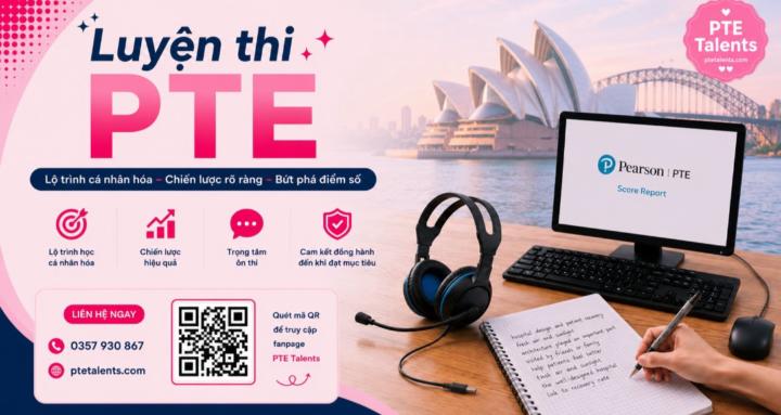 Luyện thi PTE - PTE Talents
