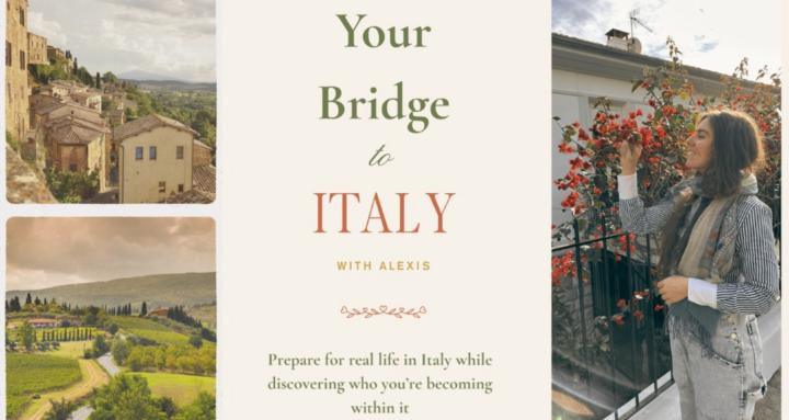 Your Bridge to Italy