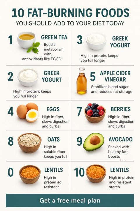 You can’t burn fat if you keep eating the same way.