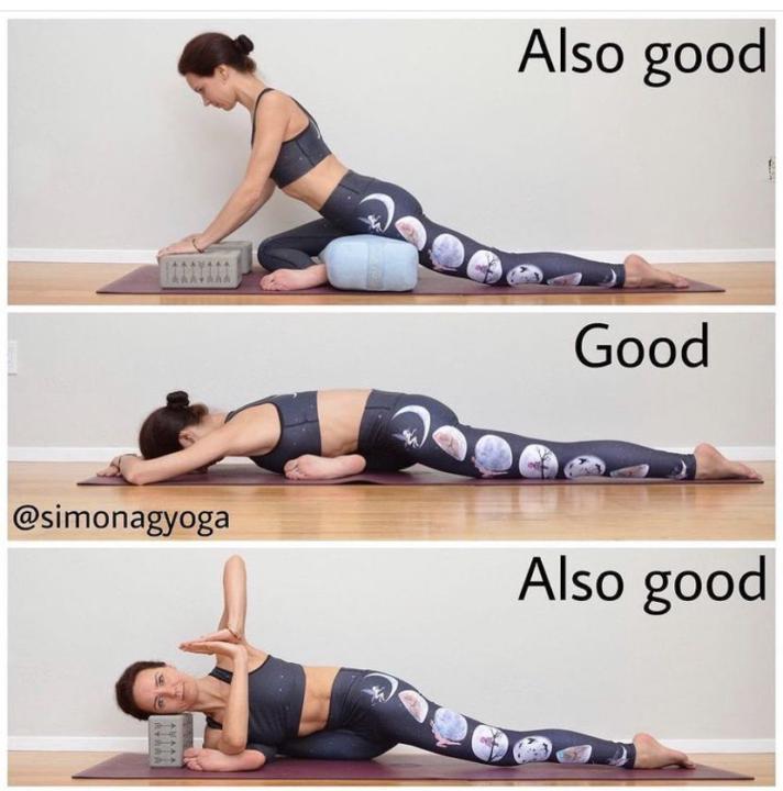 ✨Pigeon Pose – My Hips' Best Friend!✨