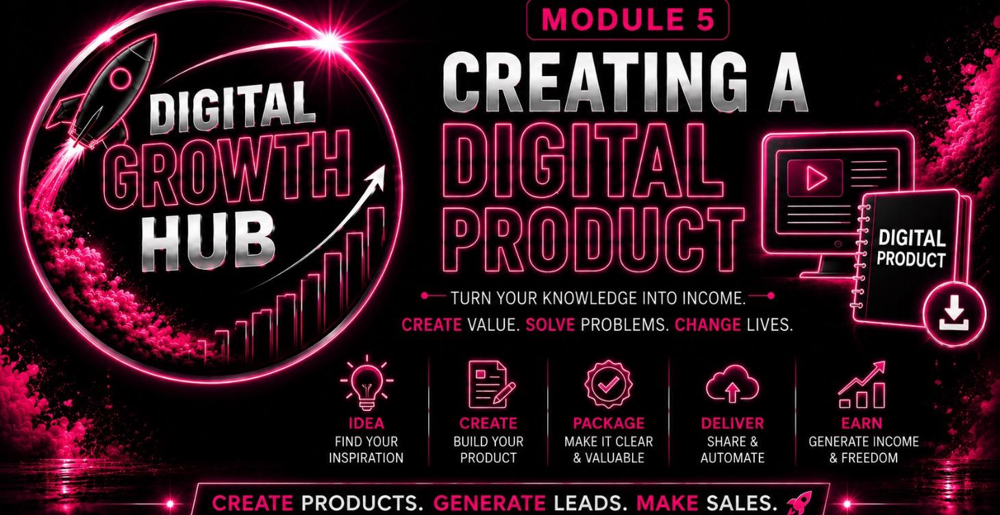 Module 5: Creating a Digital Product