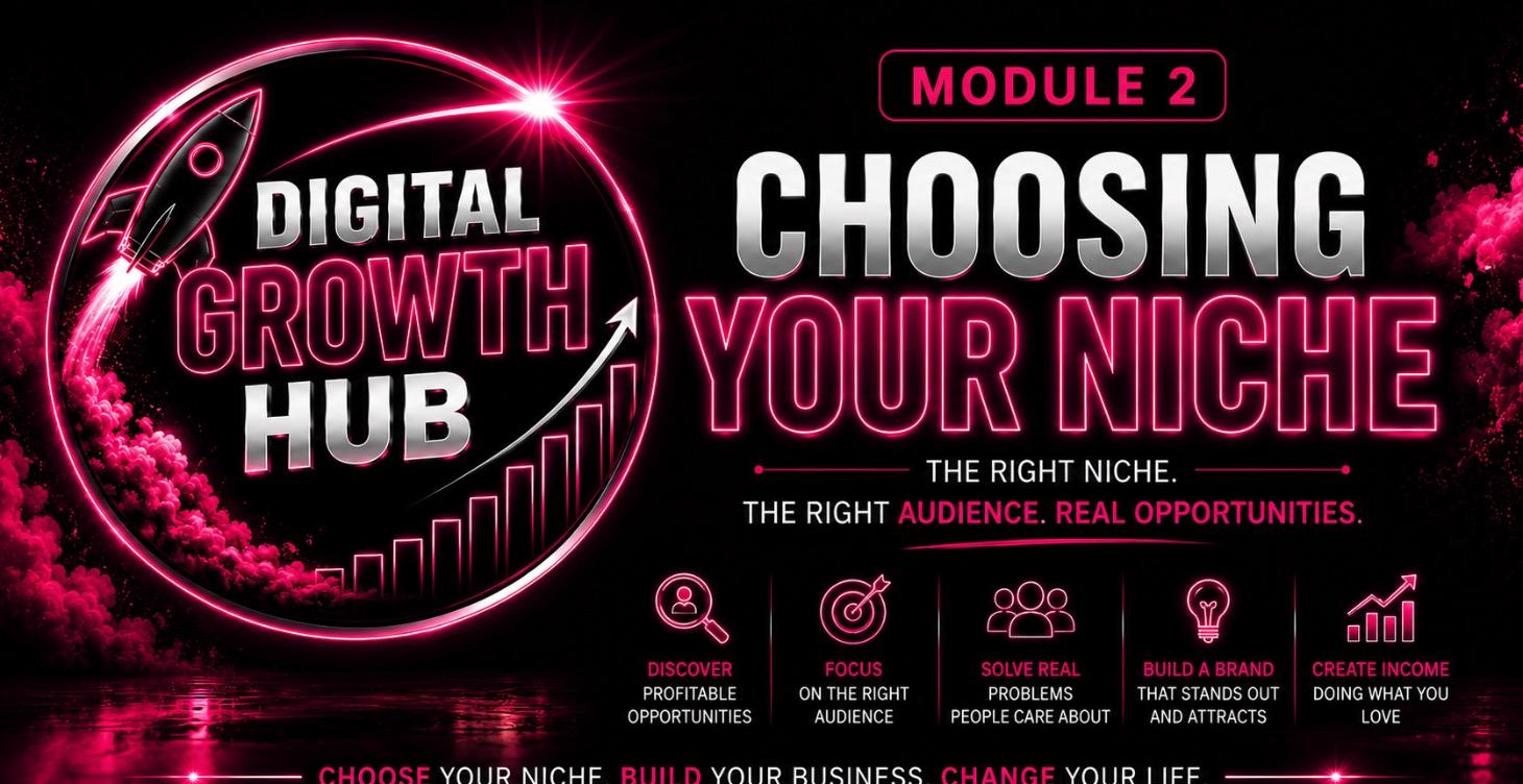 Module 2: Choosing Your Niche