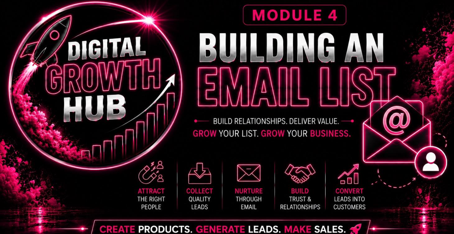 Module 4: Building an Email List