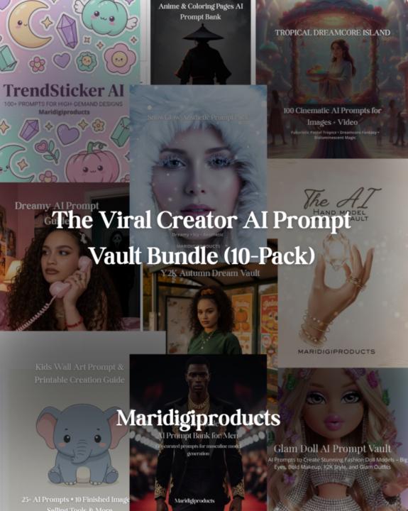 Need 10 DFY products plus 1000 prompts? 