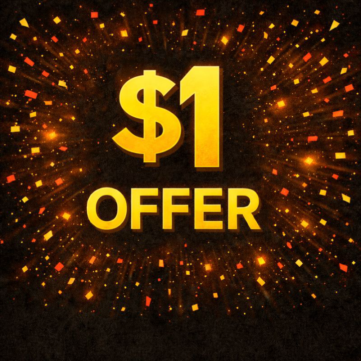 🚨 $1 WEDNESDAY DEAL — ONLY 100 SPOTS 🚨